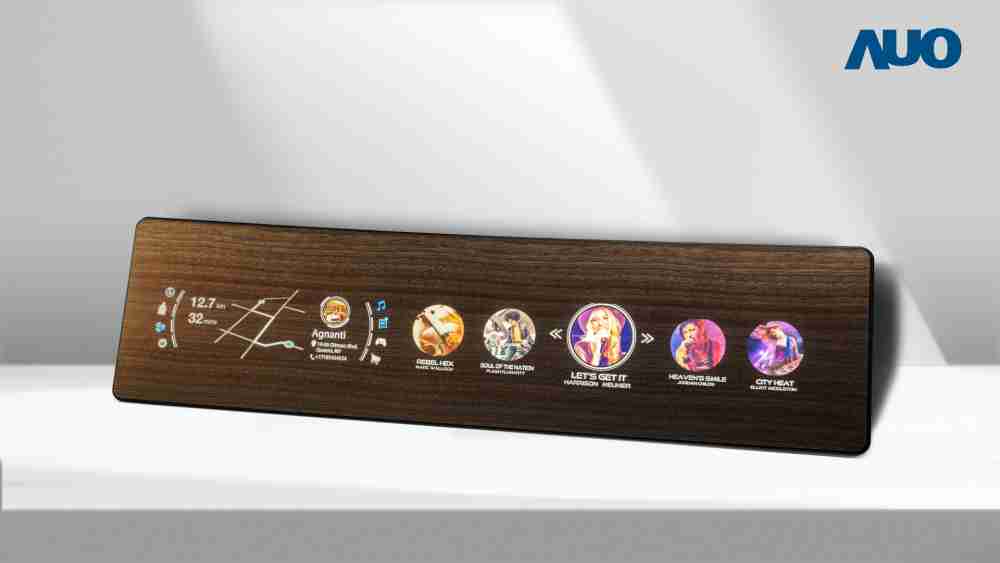 彩神vll研发全球最高穿透度达80%的AmLED木纹显示器，，可于使用时呈现高亮度、、清晰可见的信息，，，并在不使用时回归为单纯的饰板，，，节能兼具美观